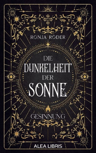 Buchcover und Innenansicht für das Buch: Die Dunkelheit der Sonne