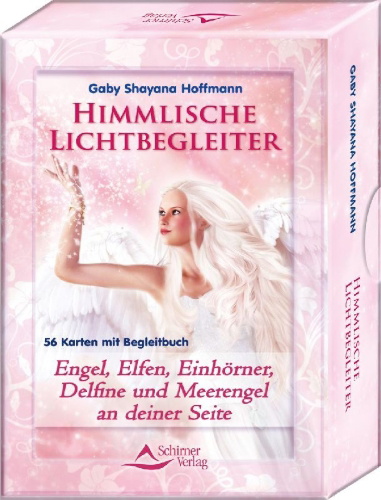 Buchcover und Innenansicht für das Buch: Himmlische Lichtbegleiter