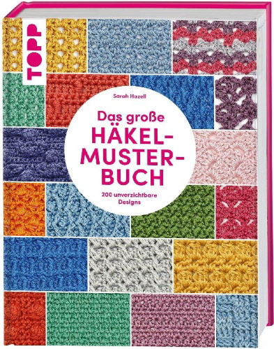 Buchcover und Innenansicht für das Buch: Crochet stitch dictionary