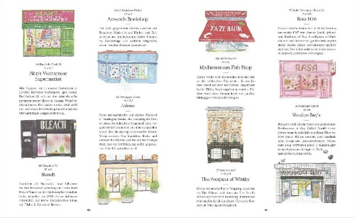 Buchcover und Innenansicht für das Buch: London Shopfronts