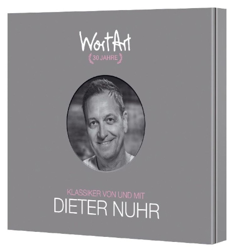 Buchcover und Innenansicht für das Buch: 30 Jahre WortArt - Klassiker von und mit Dieter Nuhr