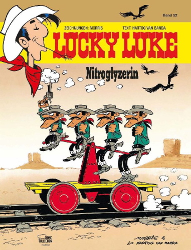 Buchcover und Innenansicht für das Buch: Lucky Luke 25: Nitroglycérine