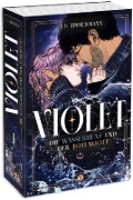Buchcover und Innenansicht für das Buch: Violet - Die Wasserhexe und der Totengott