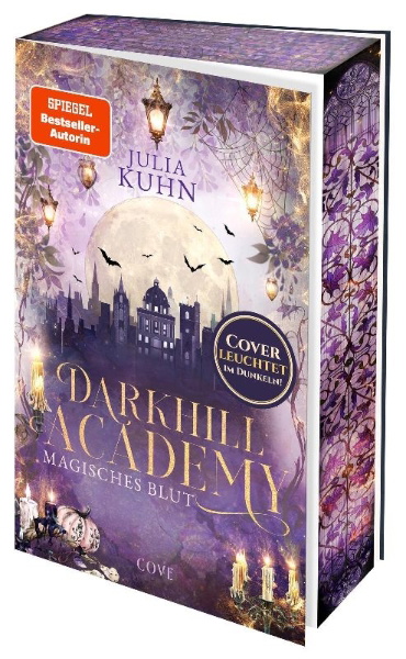 Buchcover und Innenansicht für das Buch: Darkhill Academy 1: Magisches Blut