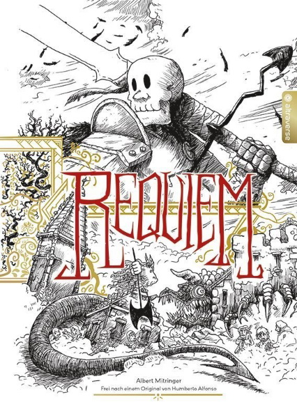 Buchcover und Innenansicht für das Buch: REQUIEM