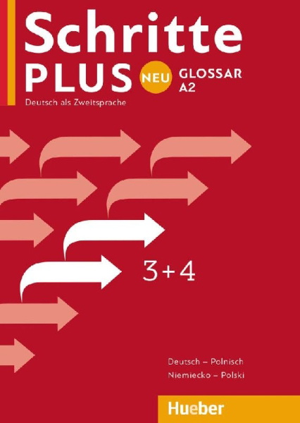 Buchcover und Innenansicht für das Buch: Schritte plus Neu 3+4 A2 Glossar Deutsch-Polnisch - Glosariusz Niemiecko-Polski