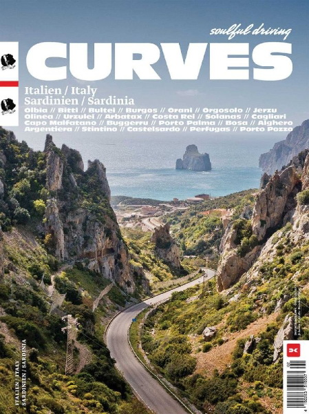 Buchcover und Innenansicht für das Buch: CURVES Italy/Sardinia