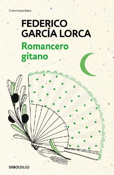 Buchcover und Innenansicht für das Buch: Romancero gitano