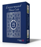 Buchcover und Innenansicht für das Buch: Lenormand Blaue Eule