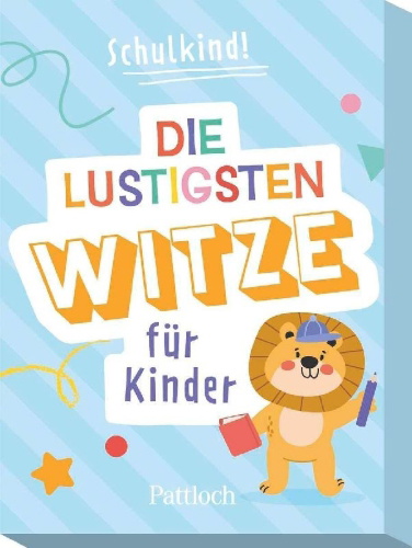 Buchcover und Innenansicht für das Buch: Kartenset: Schulkind! Die lustigsten Witze für Kinder