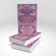 Buchcover und Innenansicht für das Buch: HOUSE OF MARIONNE