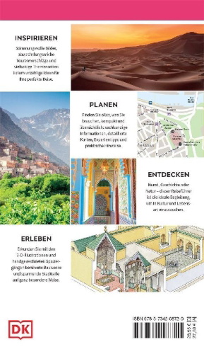 Buchcover und Innenansicht für das Buch: Vis-à-Vis Reiseführer Marokko