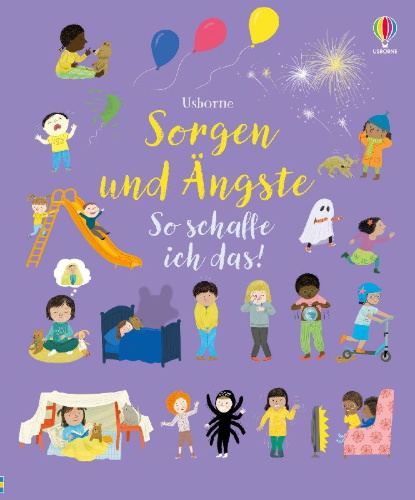 Buchcover und Innenansicht für das Buch: Sorgen und Ängste - So schaffe ich das!