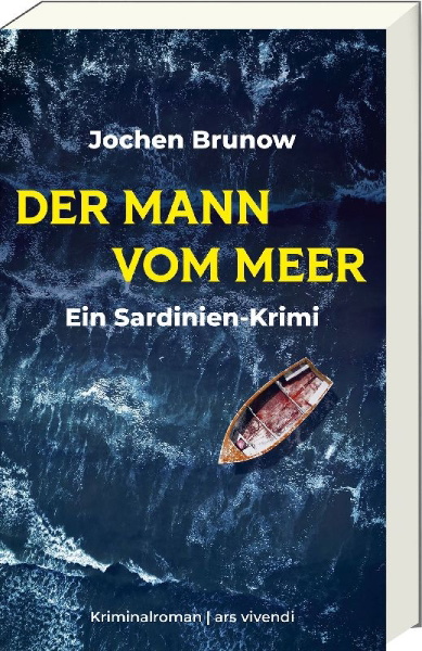 Buchcover und Innenansicht für das Buch: Der Mann vom Meer - Ein Sardinien-Krimi