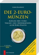 Buchcover und Innenansicht für das Buch: Die 2-Euro-Münzen