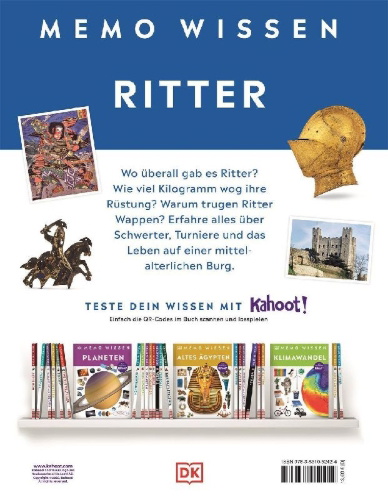Buchcover und Innenansicht für das Buch: memo Wissen. Ritter