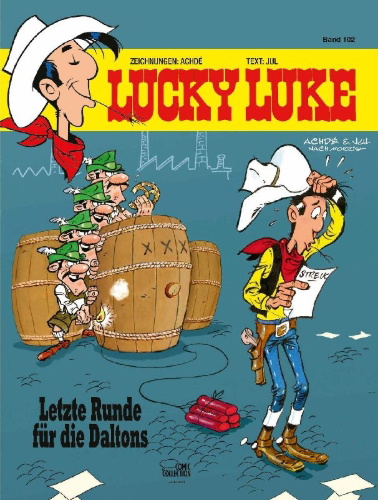 Buchcover und Innenansicht für das Buch: Lucky Luke
