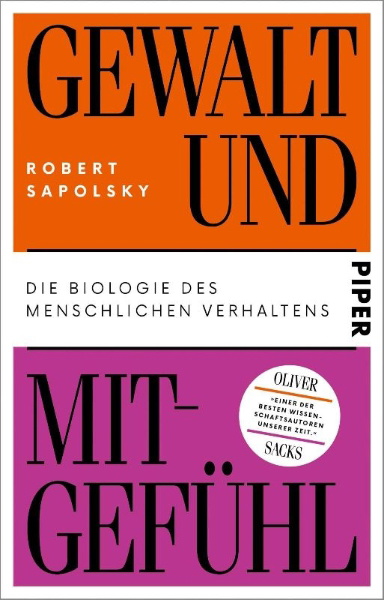 Buchcover und Innenansicht für das Buch: Gewalt und Mitgefühl