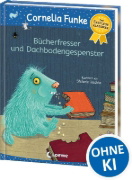 Buchcover und Innenansicht für das Buch: Bücherfresser und Dachbodengespenster