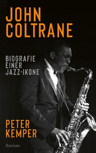 Buchcover und Innenansicht für das Buch: John Coltrane. Biographie einer Jazz-Ikone