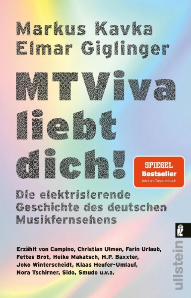 Buchcover und Innenansicht für das Buch: MTViva liebt dich!