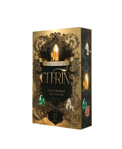 Buchcover und Innenansicht für das Buch: Citrin - Das Schicksal der Krieger