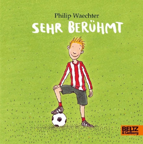 Buchcover und Innenansicht für das Buch: Sehr berühmt