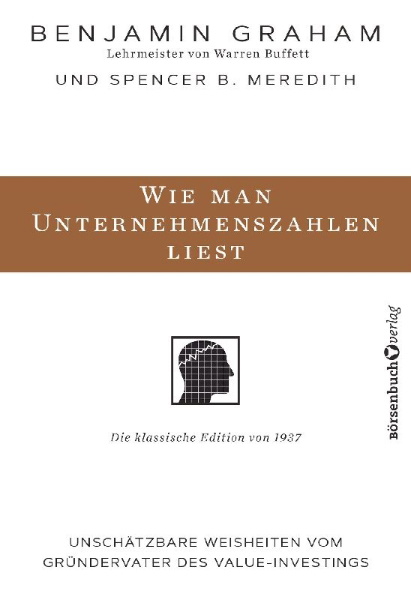 Buchcover und Innenansicht für das Buch: The Interpretation of financial statements (Benjamin Graham)