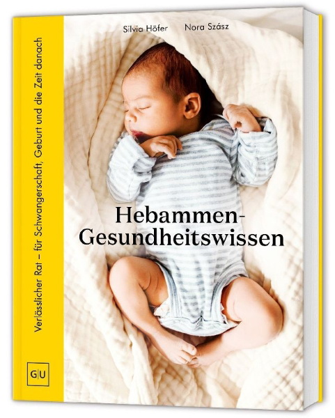 Buchcover und Innenansicht für das Buch: Hebammen-Gesundheitswissen