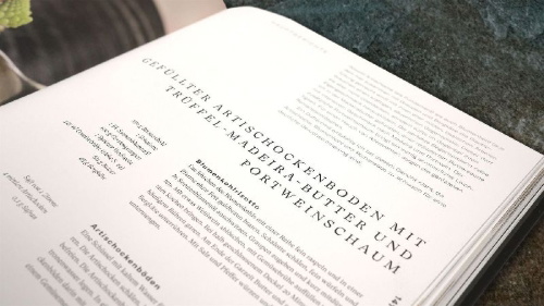 Buchcover und Innenansicht für das Buch: Der Duft von Gemüse