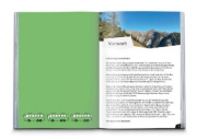 Buchcover und Innenansicht für das Buch: KOMPASS Öffi Touren Bayerische Alpen