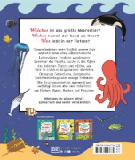 Buchcover und Innenansicht für das Buch: Wissen für Vorschulkids. Was weißt du über Ozeane?