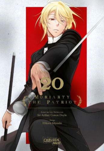 Buchcover und Innenansicht für das Buch: Yuukoku no Moriarty