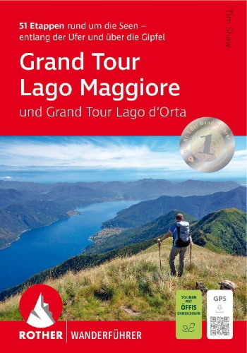 Buchcover und Innenansicht für das Buch: Grand Tour Lago Maggiore und Grand Tour Lago d'Orta
