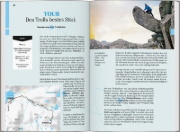 Buchcover und Innenansicht für das Buch: DUMONT Reise-Taschenbuch Reiseführer Norwegen, Das Fjordland