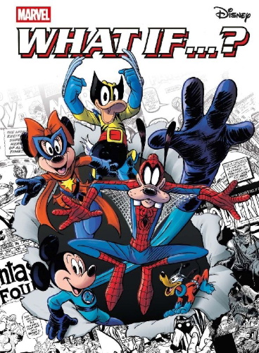 Buchcover und Innenansicht für das Buch: Disney und Marvel - What if...?