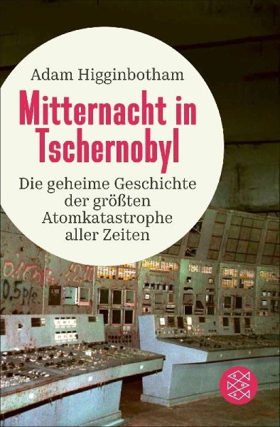 Buchcover und Innenansicht für das Buch: Midnight in Chernobyl. The Untold Story of the World's Greatest Nuclear Disaster