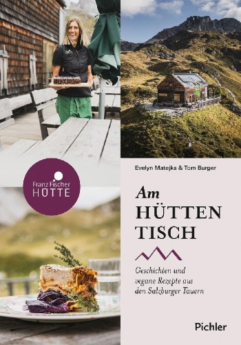 Buchcover und Innenansicht für das Buch: Am Hüttentisch