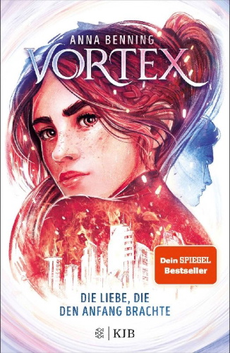Buchcover und Innenansicht für das Buch: Vortex - Die Liebe, die den Anfang brachte
