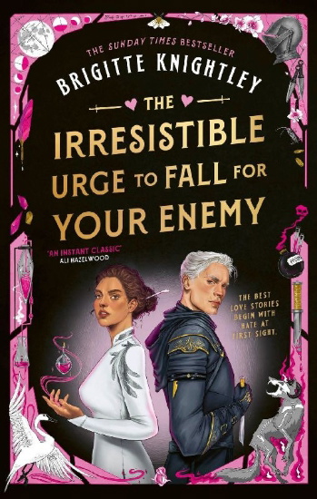 Buchcover und Innenansicht für das Buch: The Irresistible Urge to Fall For Your Enemy