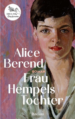 Buchcover und Innenansicht für das Buch: Frau Hempels Tochter. Roman