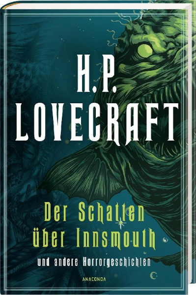Buchcover und Innenansicht für das Buch: Shadow Over Innsmouth
