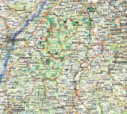 Buchcover und Innenansicht für das Buch: ErlebnisWandern mit Kindern Schwarzwald Nord