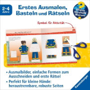 Buchcover und Innenansicht für das Buch: Wieso? Weshalb? Warum? junior AKTIV: Feuerwehr