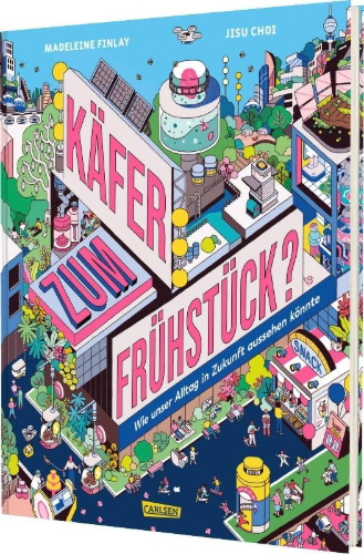 Buchcover und Innenansicht für das Buch: Beetles for Breakfast