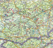Buchcover und Innenansicht für das Buch: ROTHER Wanderbuch Wandern mit Öffis - Steiermark. 60 Touren mit Bahn & Bus