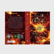 Buchcover und Innenansicht für das Buch: Fire Falling