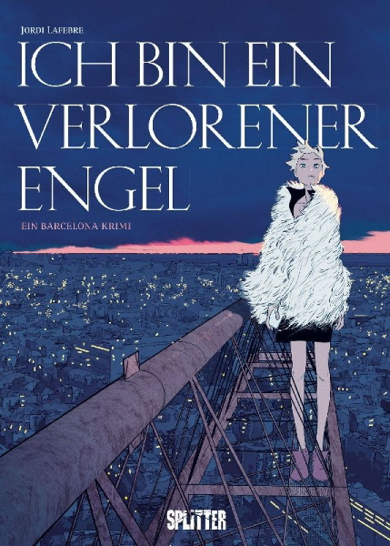 Buchcover und Innenansicht für das Buch: Je suis un ange perdu