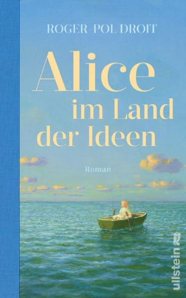 Buchcover und Innenansicht für das Buch: Alice au pays des idées