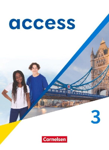 Buchcover und Innenansicht für das Buch: Access Band 3: 7. Schuljahr - Schulbuch (Kartoniert)